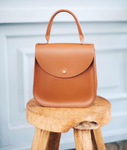 "The Chestnut Bloomsbury" handbag by British designer Charlotte Elizabeth.