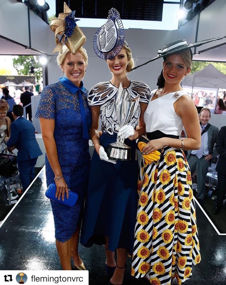 Crown Oaks Day | Left | Alice Bright | 3rd | Middle | Courtney Moore | Winner | Right | Gracyn Marsterson 2nd |