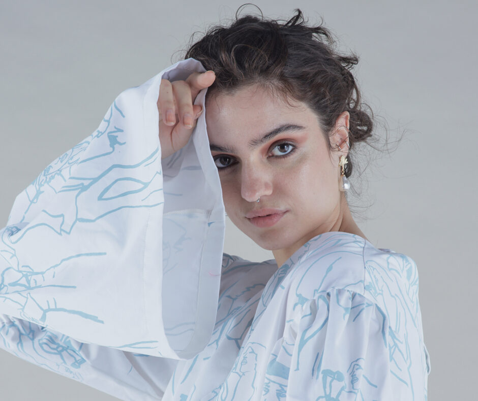 Mirka (Kiki) Ollilo and her graduate collection from Fashion Design Studio 2020